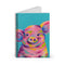 "Orville, The Pig of Many Colors" by Donald Wilson - Mini Spiral Notebook