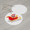 "Orville's North Pole Delivery" Featuring Artwork by Donald Wilson - Ceramic Ornament