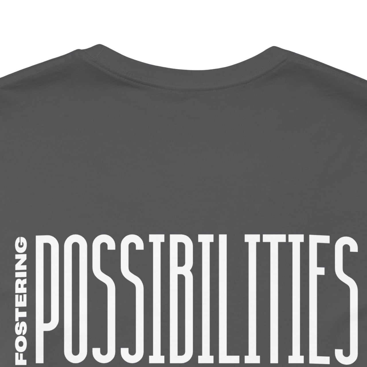 Fostering Possibilities - TECH White Logo T-Shirt