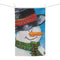 "Frosty" by Stan Balman - Microfiber Tea Towel