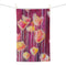 "Patsy's Tulips" by Jennifer Walton - Microfiber Tea Towel