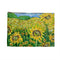 "Kansas Sunflowers" by Joey Holmes - Accessory Pouch