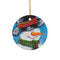 "Frosty" by Stan Balman - Ceramic Ornament