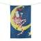 "Moon Man" by Donald Wilson - Microfiber Tea Towel