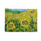 "Kansas Sunflowers" by Joey Holmes - Accessory Pouch