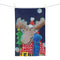 "Mr. Moose" by Doug Ricker - Microfiber Tea Towel