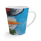 "Frosty" by Stan Balman - Latte Mug