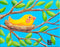 "Birdie" Original Painting by Lori Hemphill