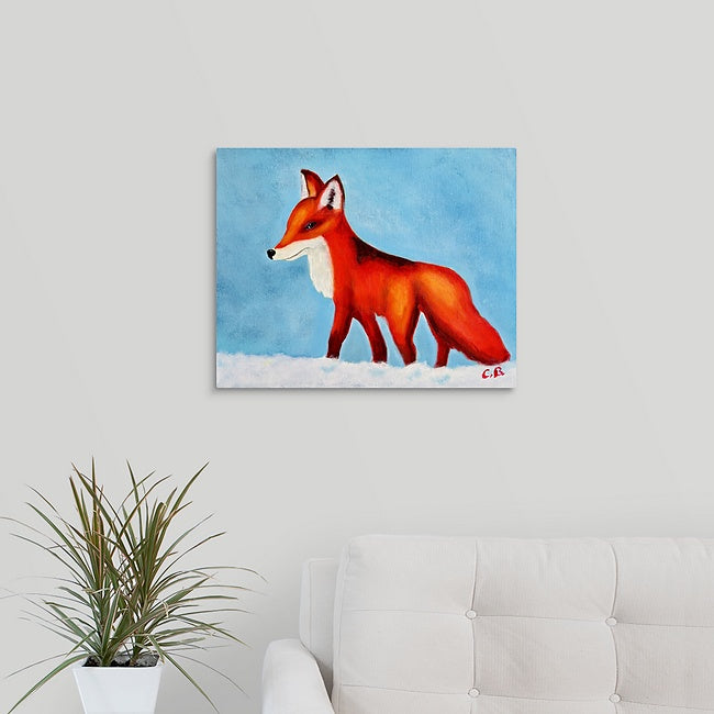 "Sir Fox" Original Painting by Christina Bradfield