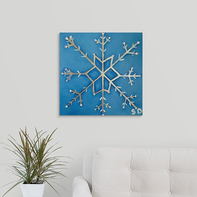 "Snowflake" Original Painting by Stephanie Drews